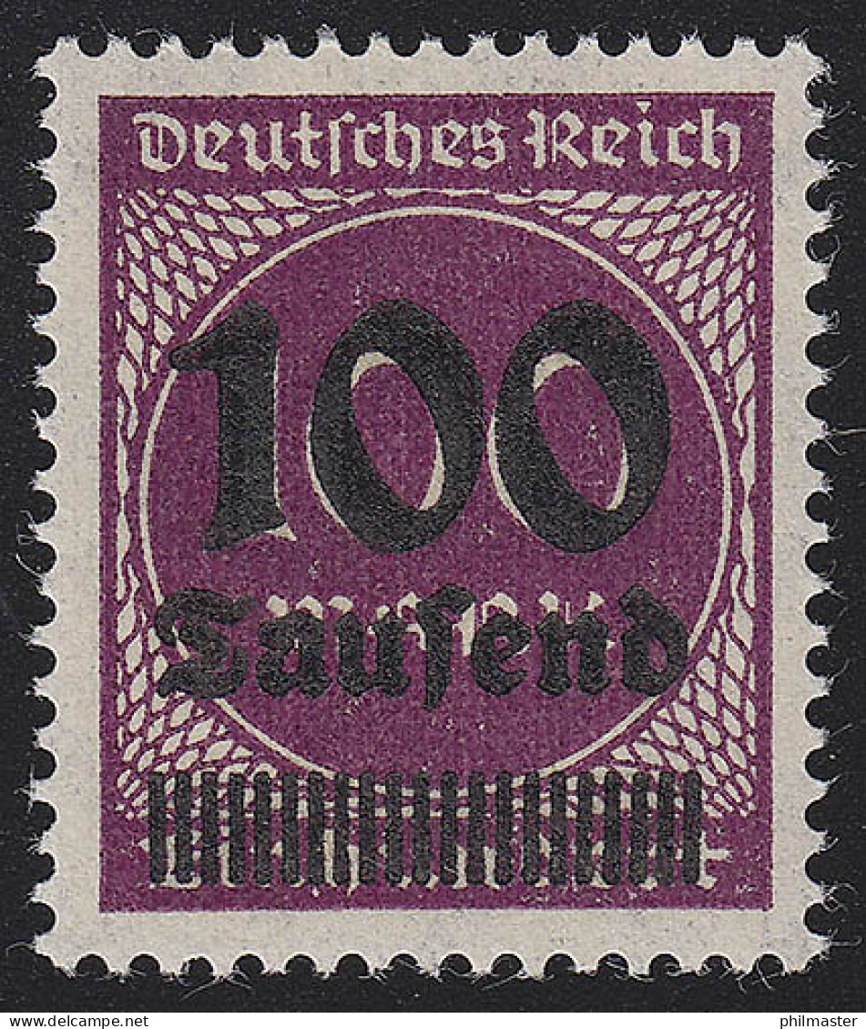 289a Ziffern Im Kreis 100 Tsd Auf 100 M ** - Unused Stamps