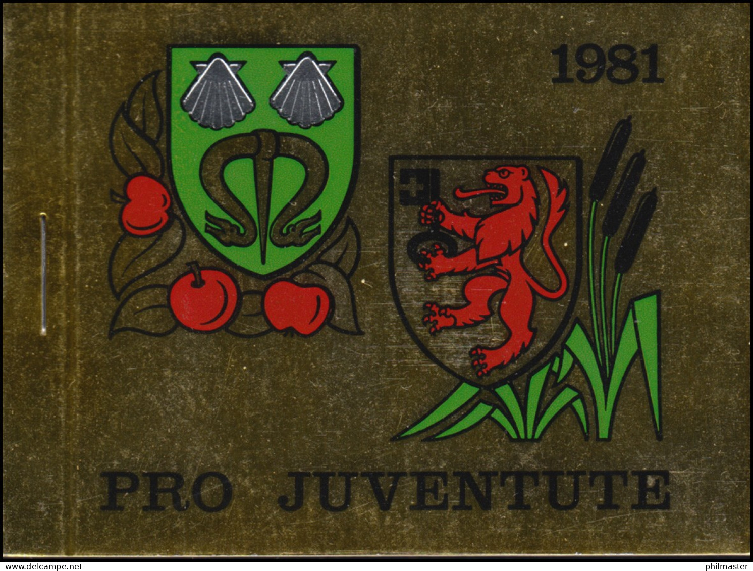 Schweiz Markenheftchen 0-75, Pro Juventute Gemeindewappen 1981, ** - Markenheftchen