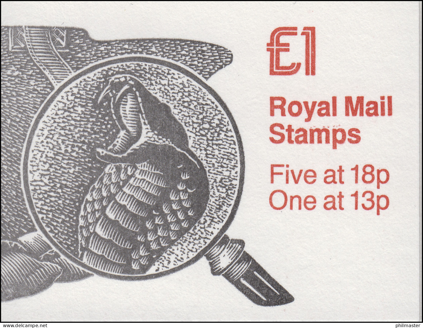Großbritannien-Markenheftchen 79 D E The Speckled Band 1987, ** - Postzegelboekjes