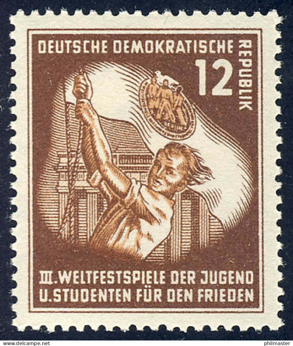 289 Weltfestspiele Der Jugend 12 Pf ** - Unused Stamps