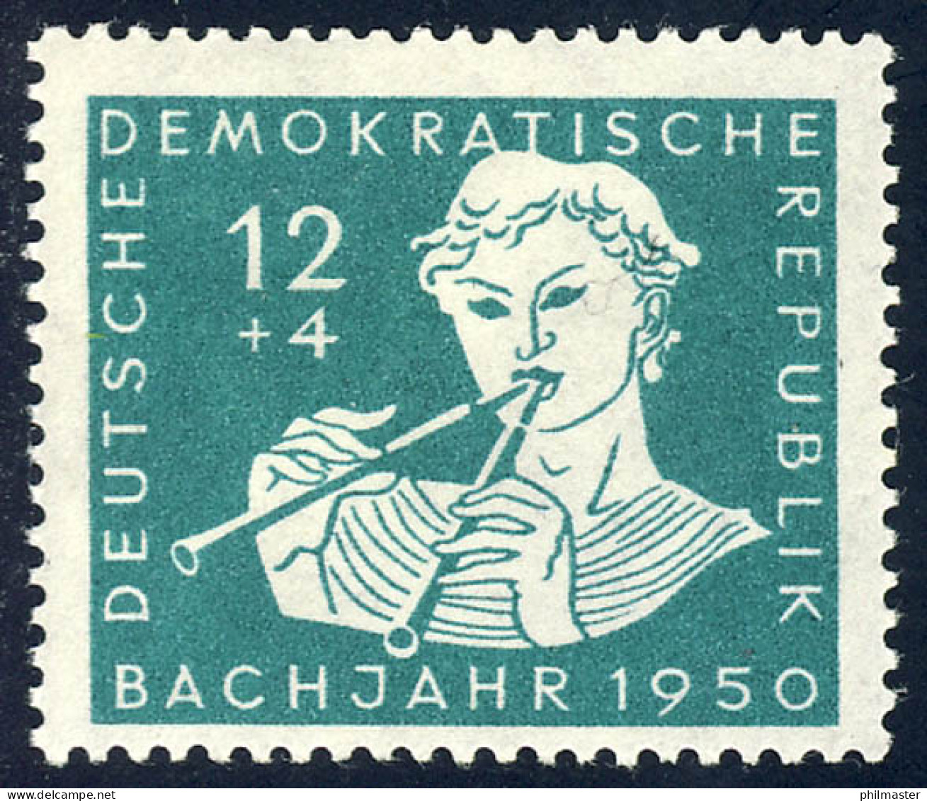 256 Johann Sebastian Bach 12+4 Pf ** - Ungebraucht