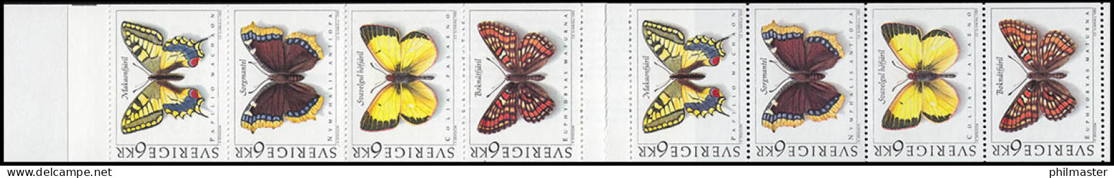 Markenheftchen 181 Schmetterlinge, ** - Ohne Zuordnung