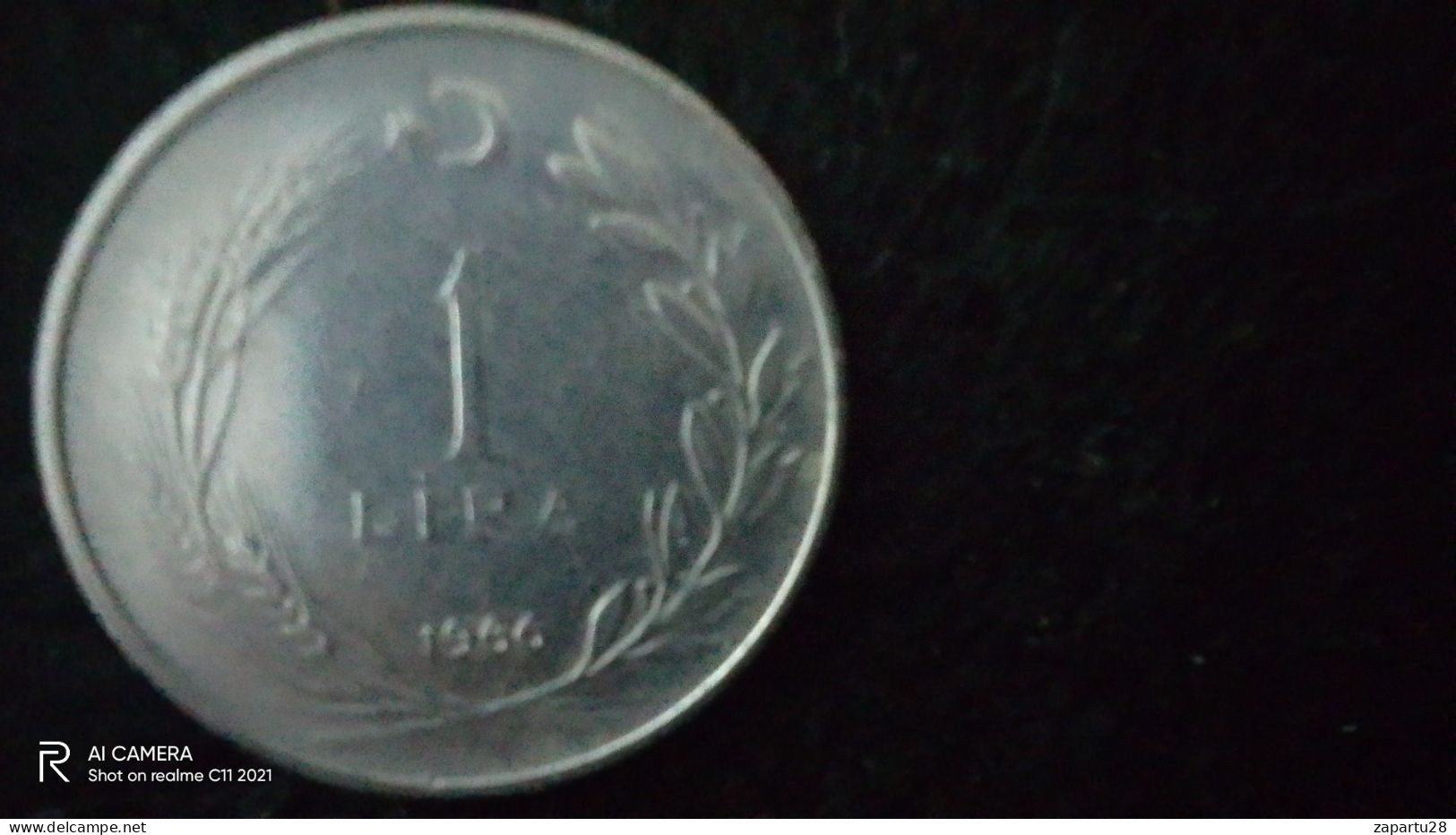 TÜRKİYE - 1966--   1  LİRA     - XF-   YÜKSEK KATALOG DEĞERİ - Turkey