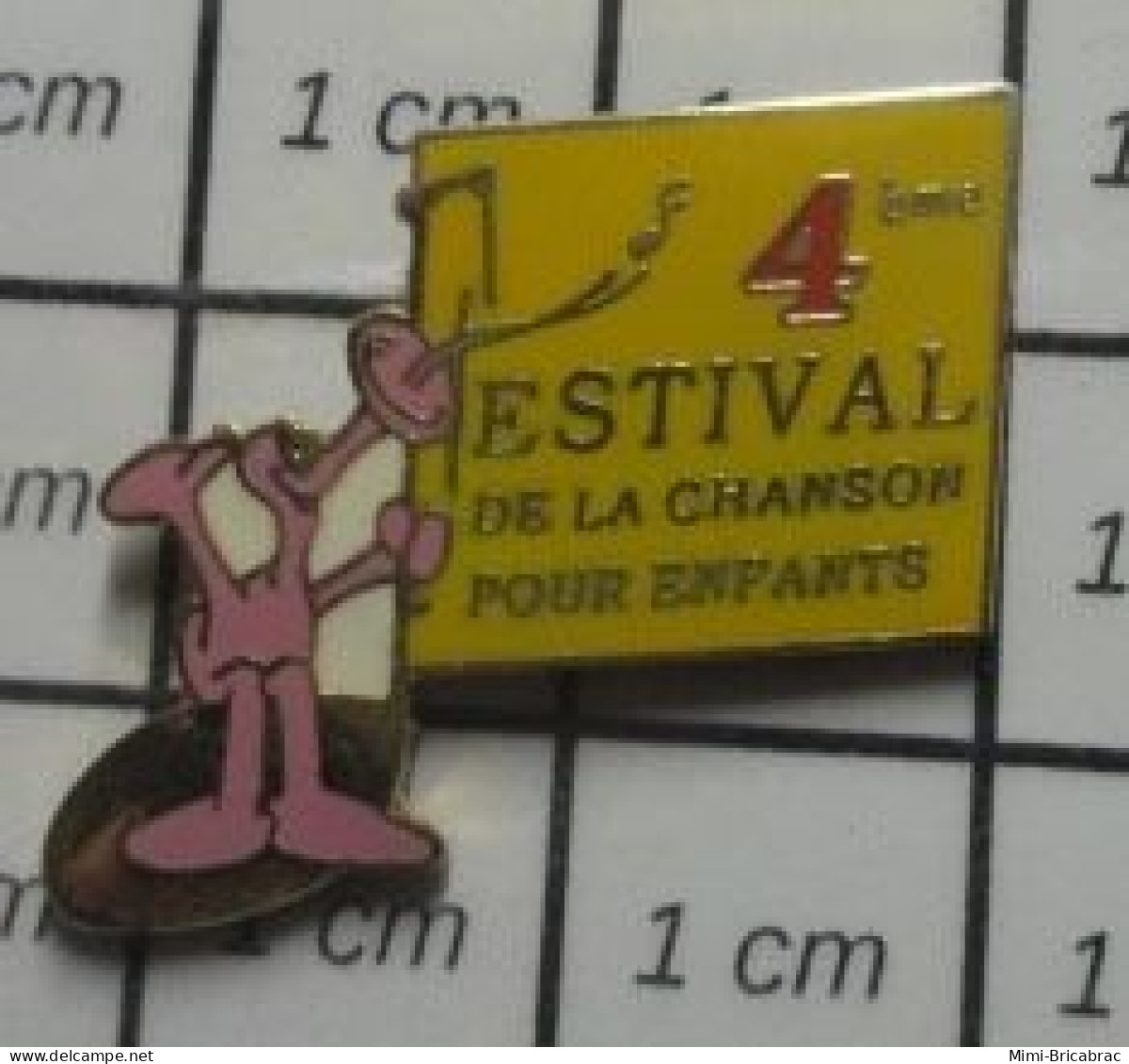 516B Pin's Pins / Beau Et Rare / MUSIQUE / 4e FESTIVAL BOISSY ST LEGER CHANSON POUR ENFANTS - Musique