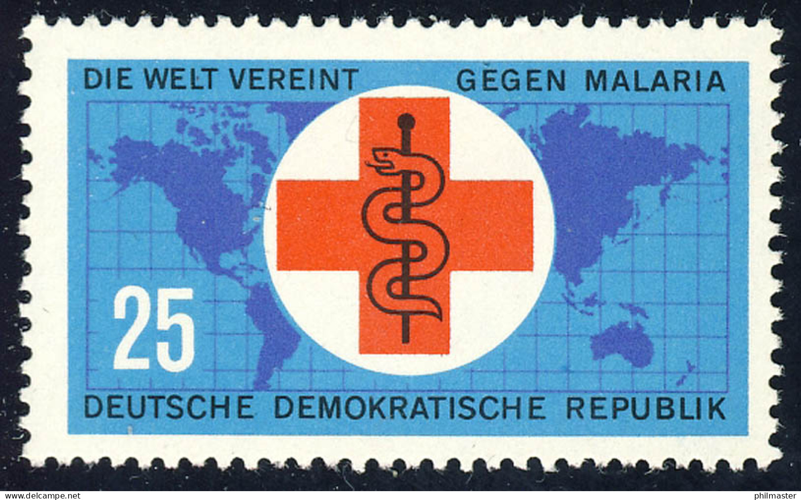 943 Kampf Gegen Malaria 25 Pf ** - Nuovi