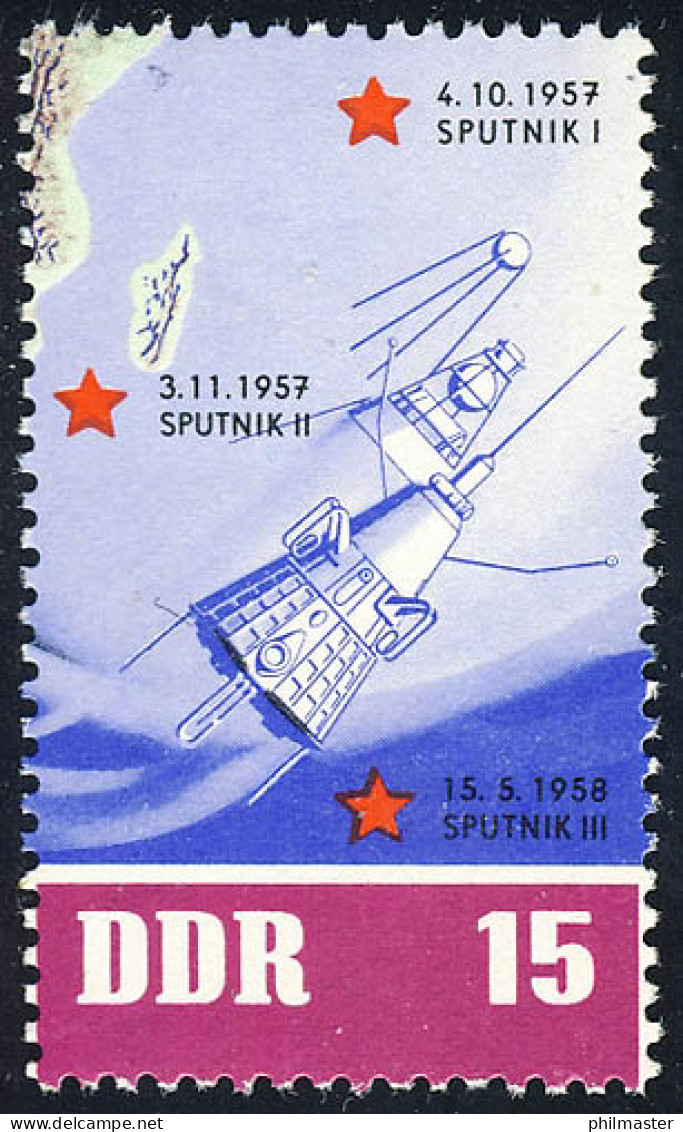 928 Sowj. Weltraumflüge Sputnik 15 Pf ** - Nuovi