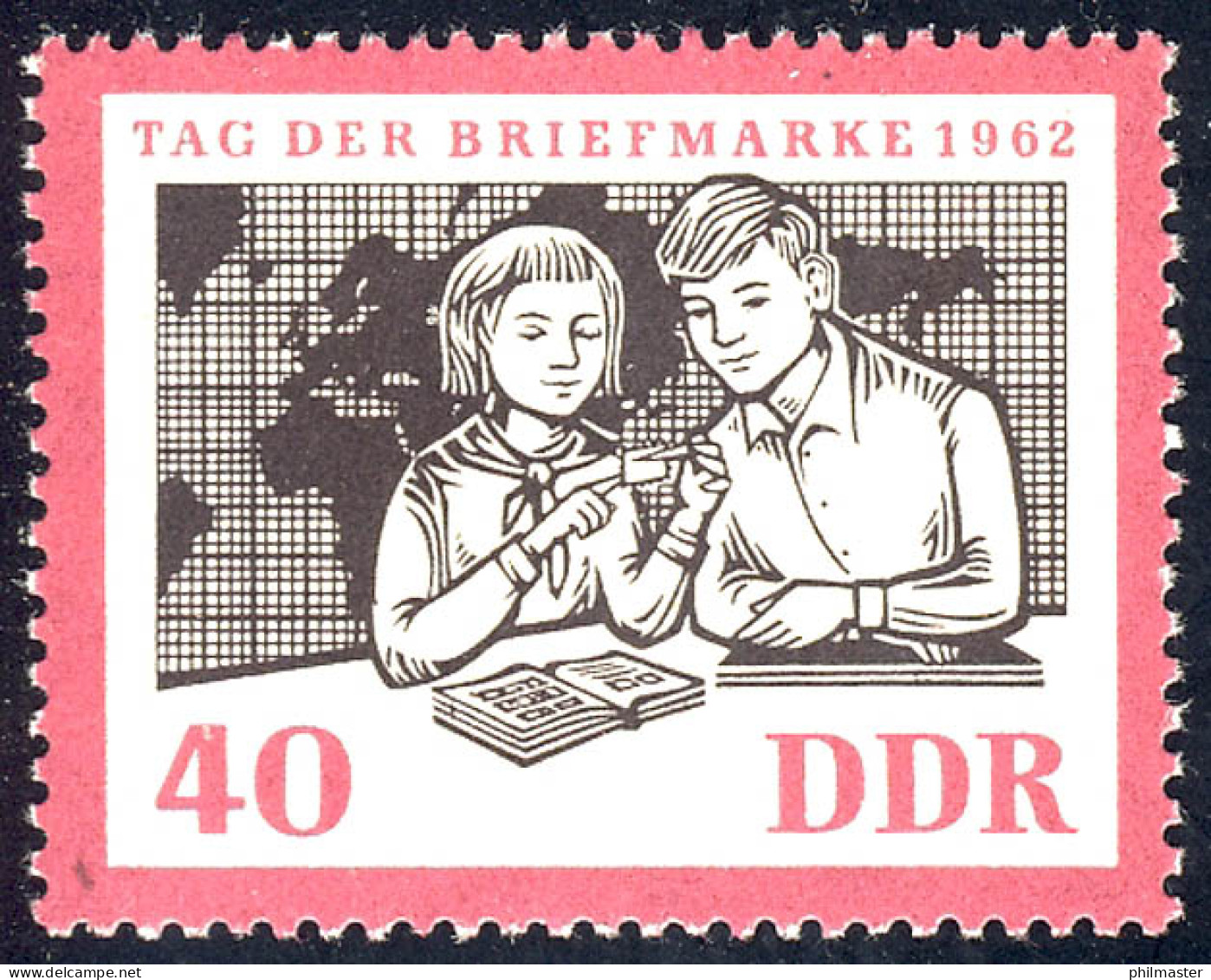 924 Deutscher Fernsehfunk 40 Pf ** - Unused Stamps