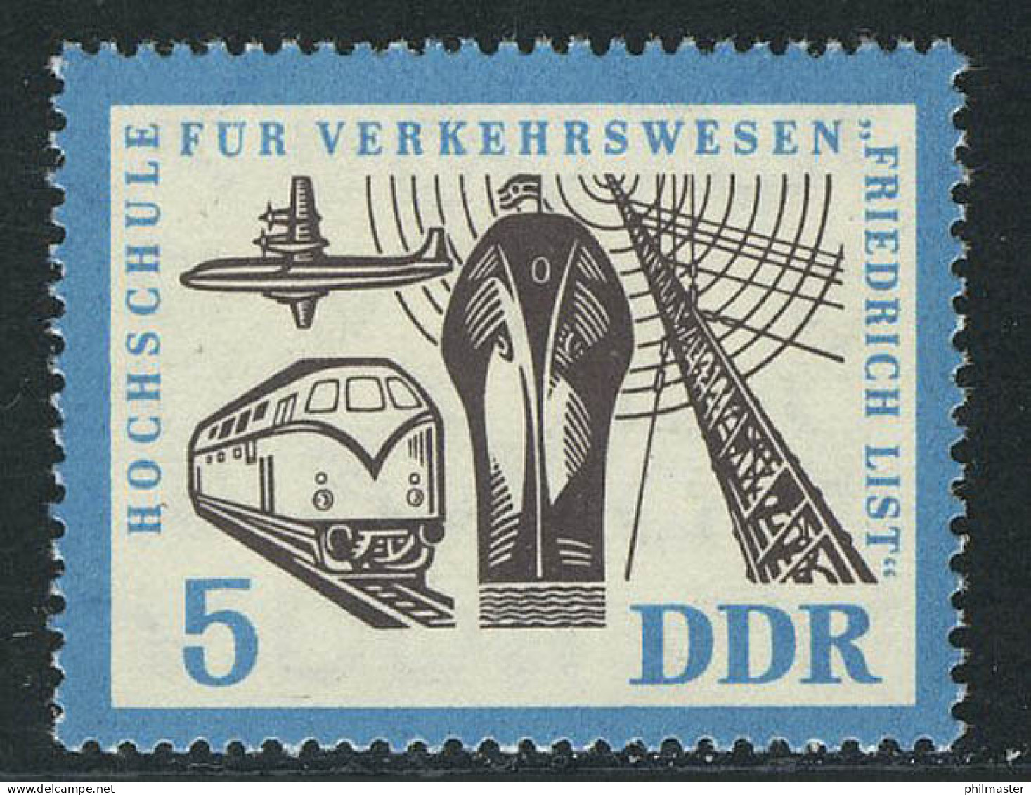 916 Hochschule  Für Verkehrswesen ** - Unused Stamps