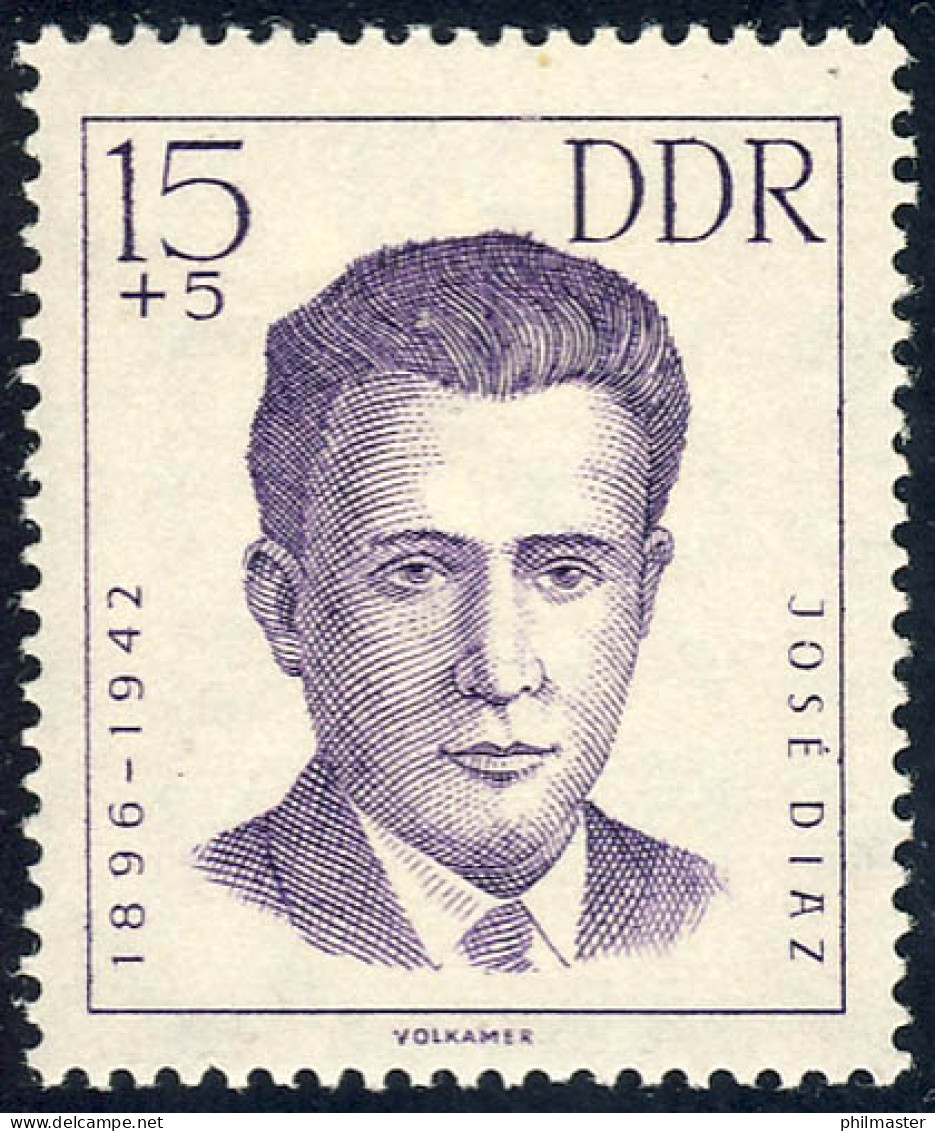 920 Antifaschisten Diaz 15+5 Pf ** - Unused Stamps