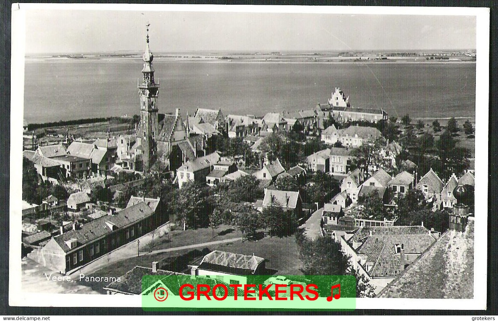 VEERE Panorama Ca 1960  - Veere