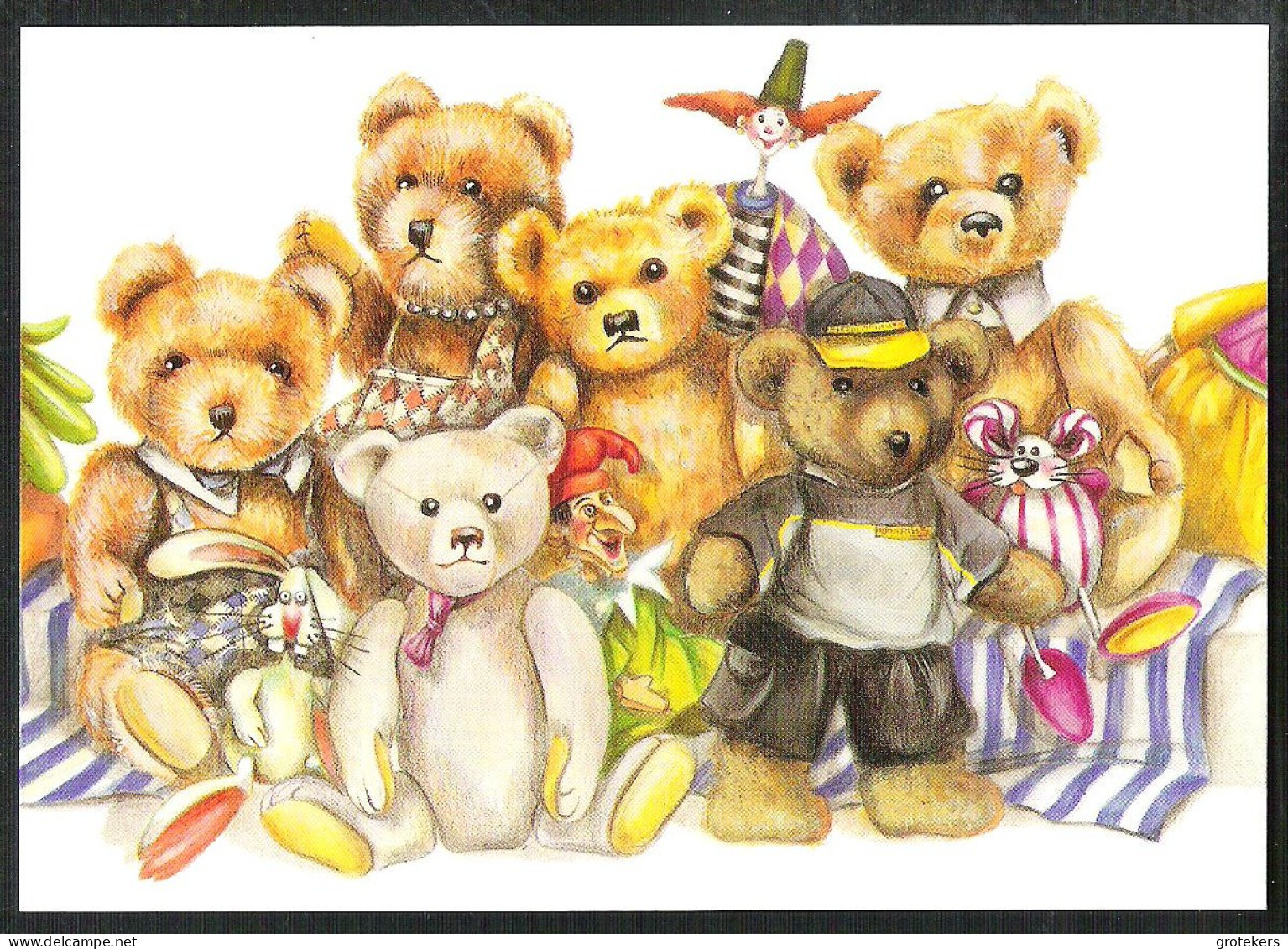 SWITSERLAND Centenary Of The Teddy Bear Postal Stationery * - Interi Postali