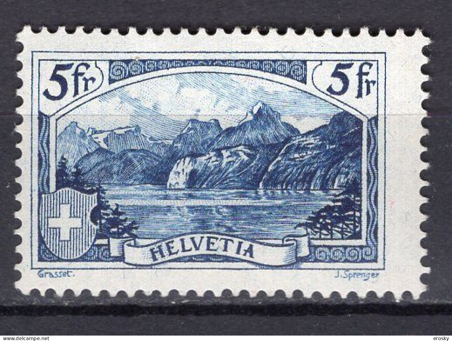 T3310 - SUISSE SWITZERLAND Yv N°230 * - Unused Stamps