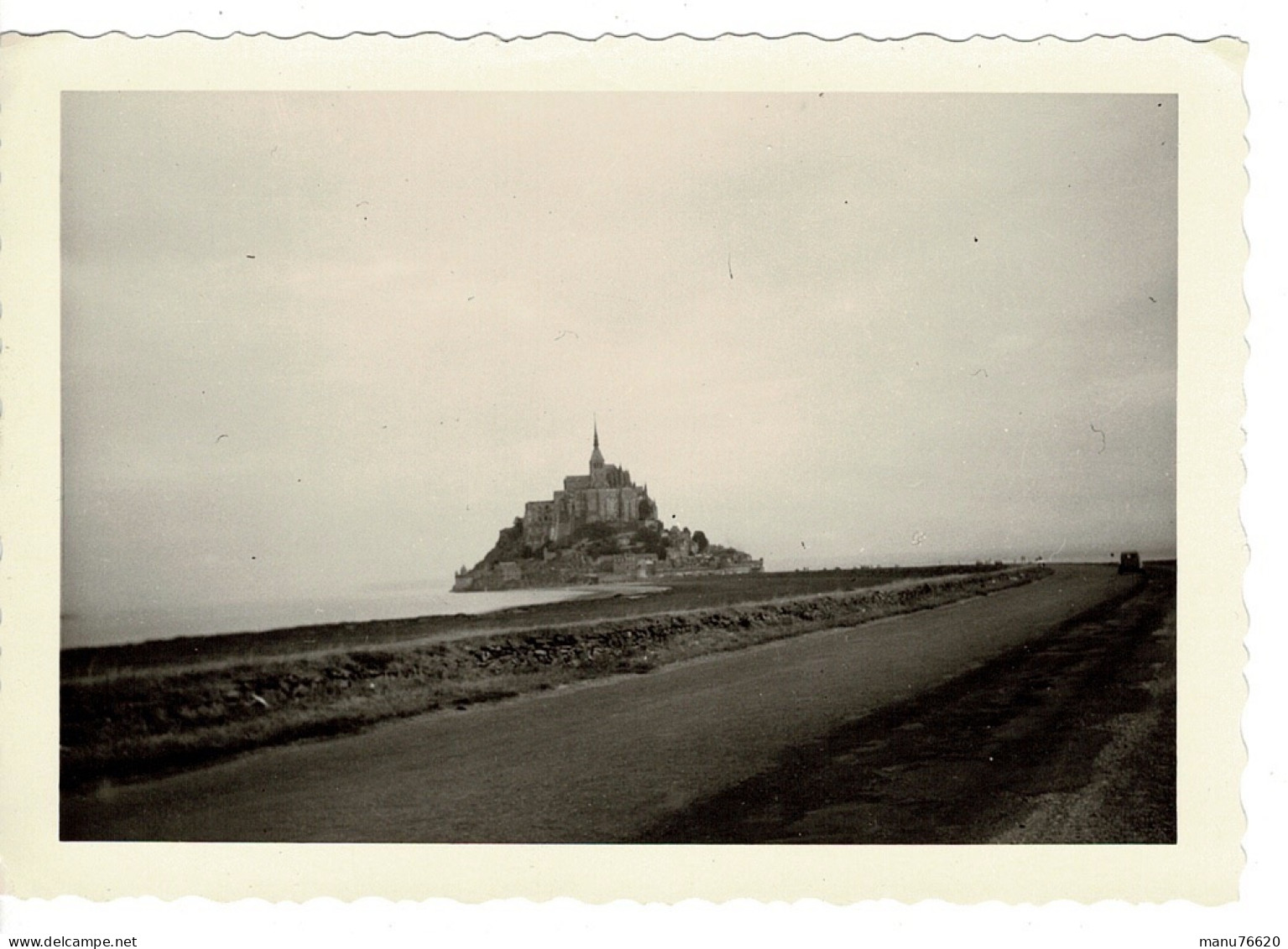 Ref 1 - Photo : Vue Du Mont Saint Michel , Manche - France . - Europa