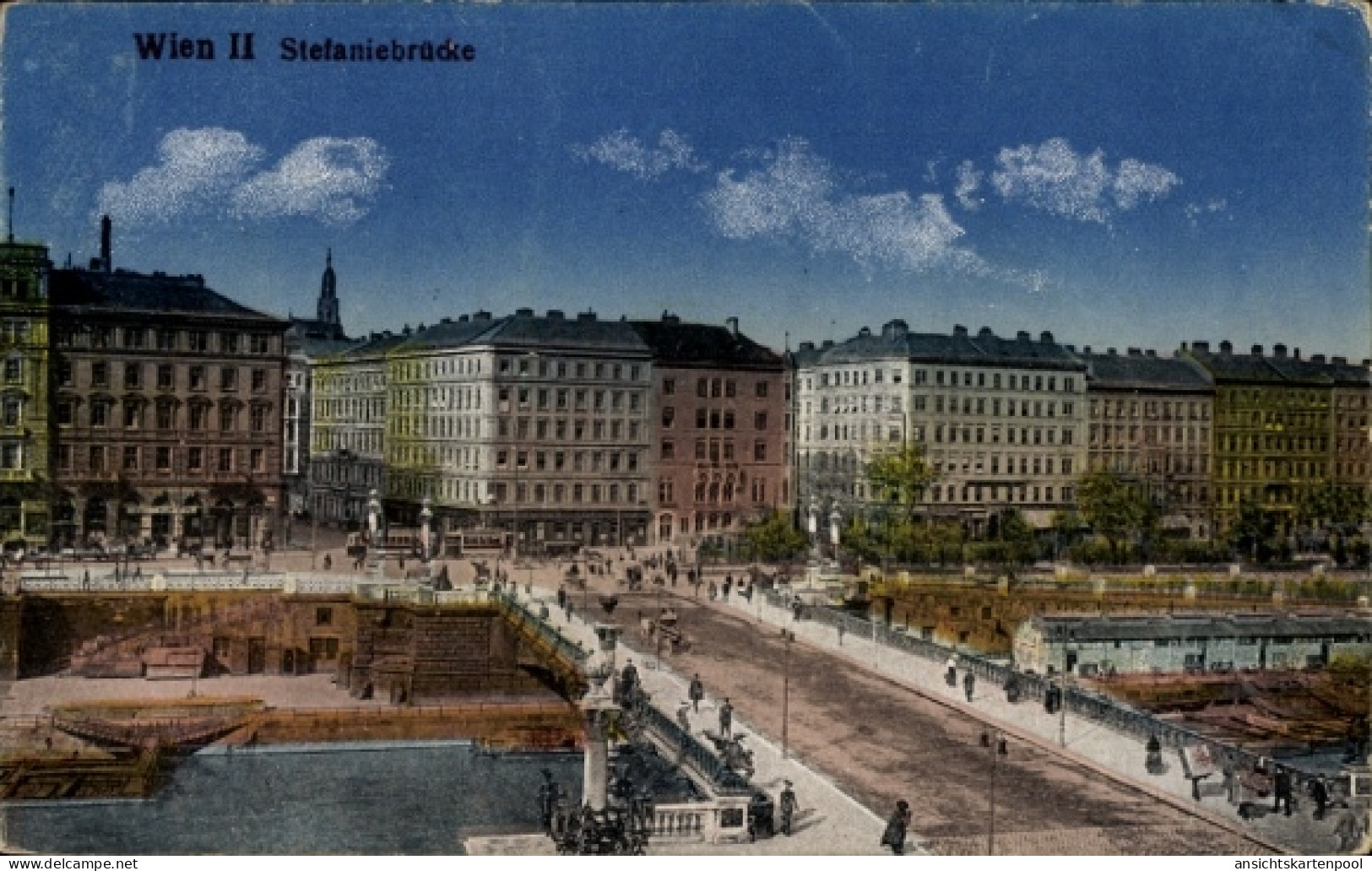 CPA Wien 2 Leopoldstadt Österreich, Stefaniebrücke - Sonstige & Ohne Zuordnung