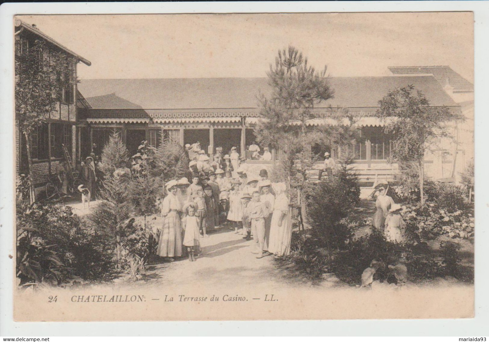 CHATELAILLON - CHARENTE MARITIME - LA TERRASSE DU CASINO - Châtelaillon-Plage