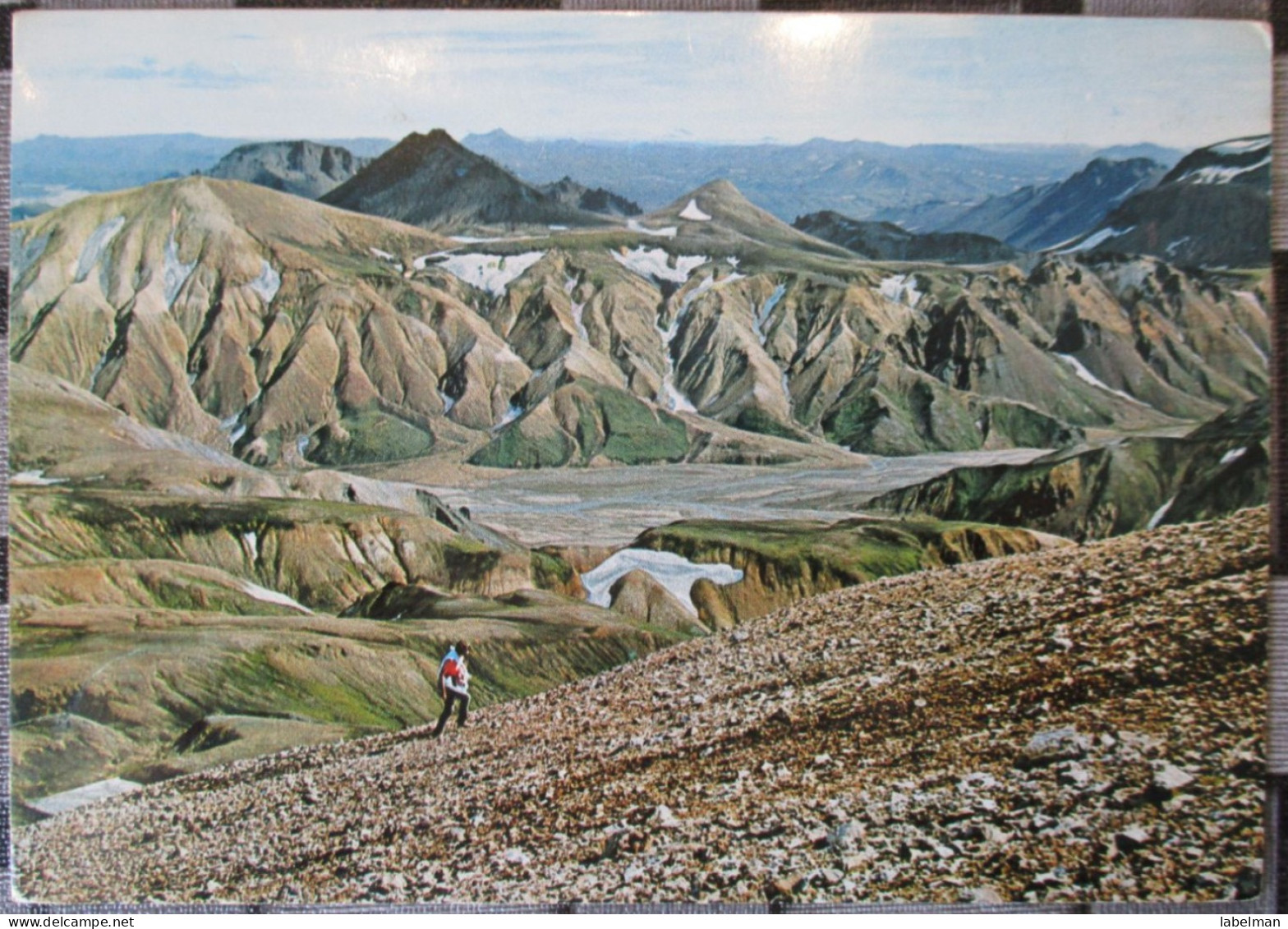 ISLAND ICELAND REYKJAVIK LANDMANNALAUGAR CARTE POSTALE POSTCARD ANSICHTSKARTE POSTKARTE CARTOLINA PHOTO CARD KARTE - Islande