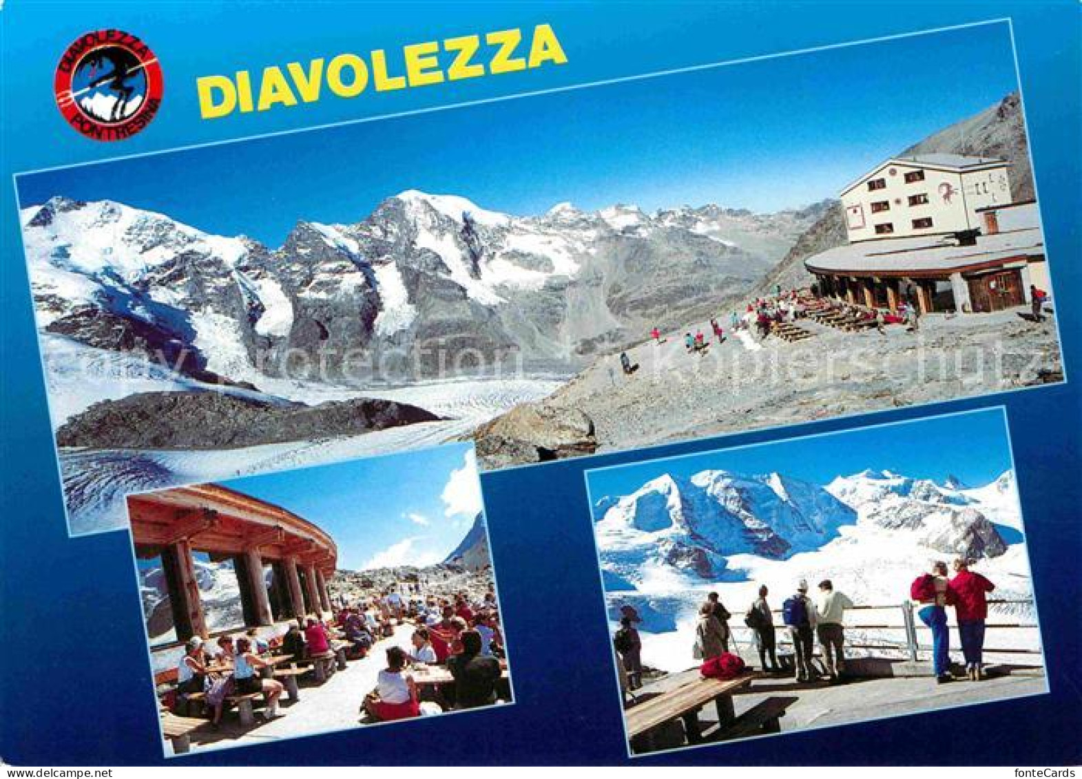 12683281 Diavolezza Restaurant Berghaus Terrasse  Diavolezza - Sonstige & Ohne Zuordnung