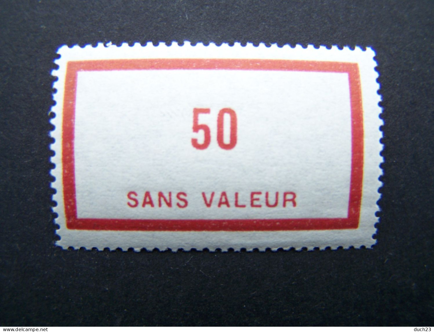 FICTIFS NEUF ** N°F 59 SANS CHARNIERE (FICTIF F59) TRES RARE - Phantomausgaben