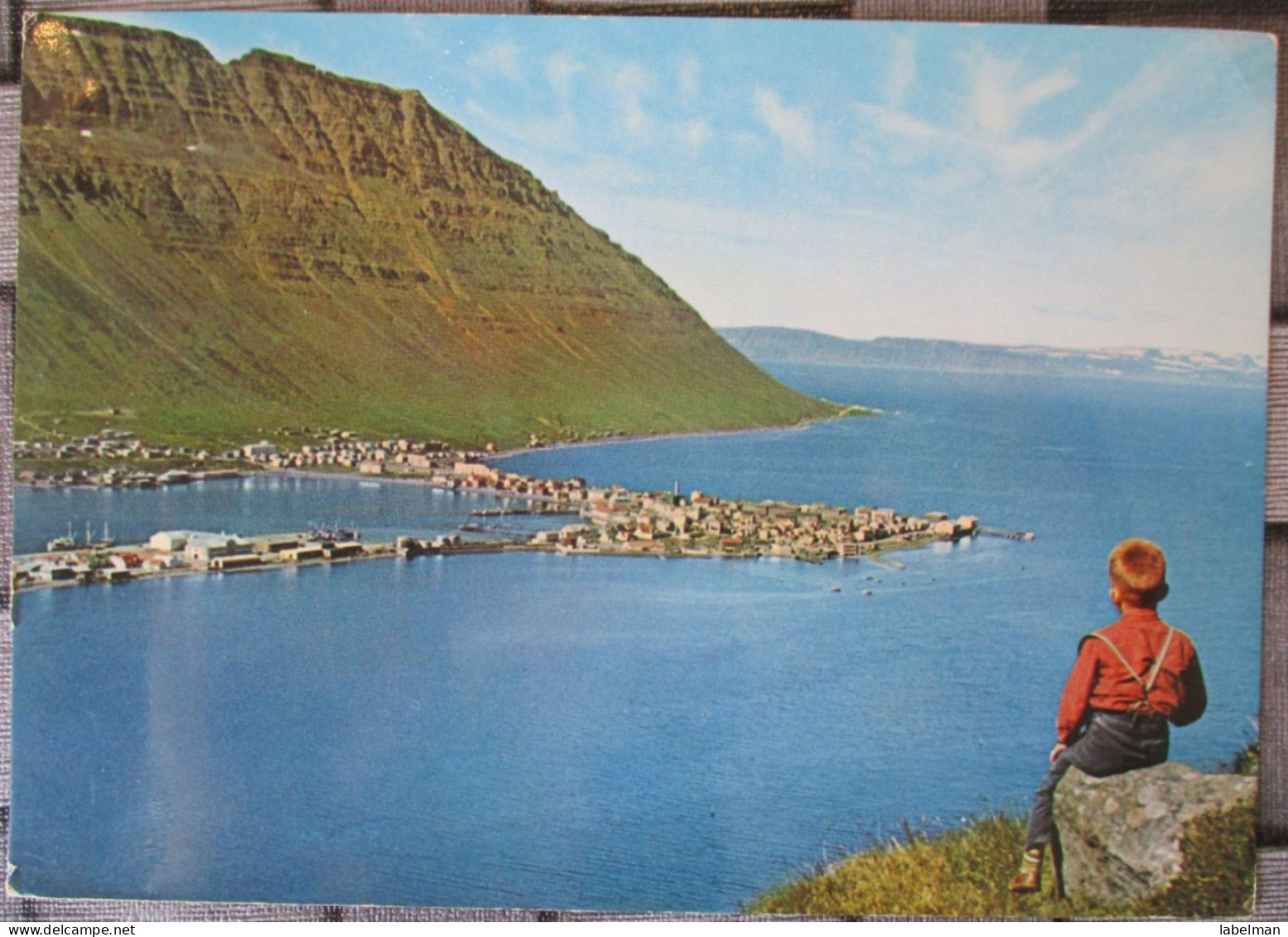 ISLAND ICELAND REYKJAVIK ISAFJOROUR CARTE POSTALE POSTCARD ANSICHTSKARTE POSTKARTE CARTOLINA PHOTO CARD KARTE - Island