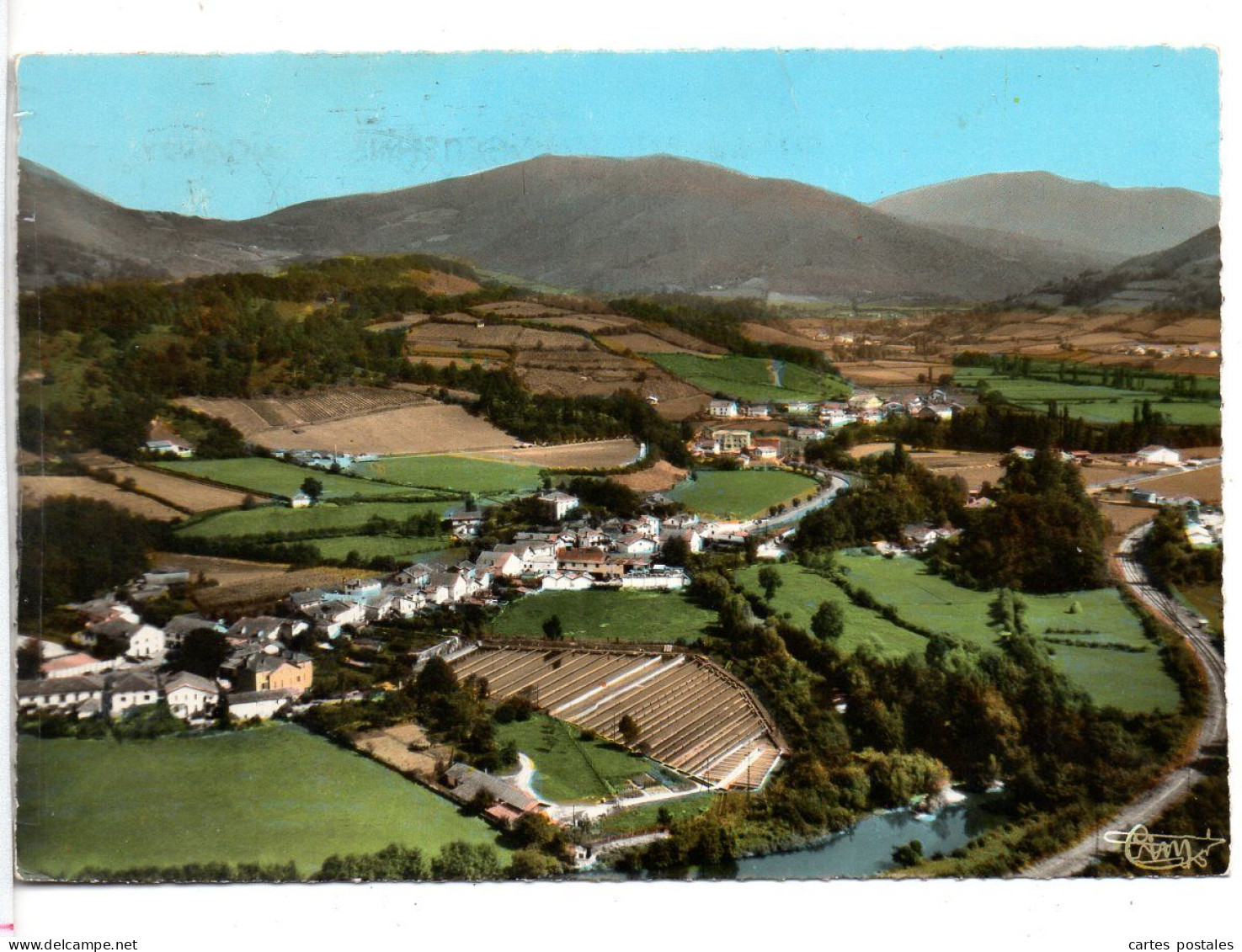 SAINT ETIENNE DE BAIGORRY - Vue Aérienne - Pisciculture - Colonie De Vacances - Saint Etienne De Baigorry