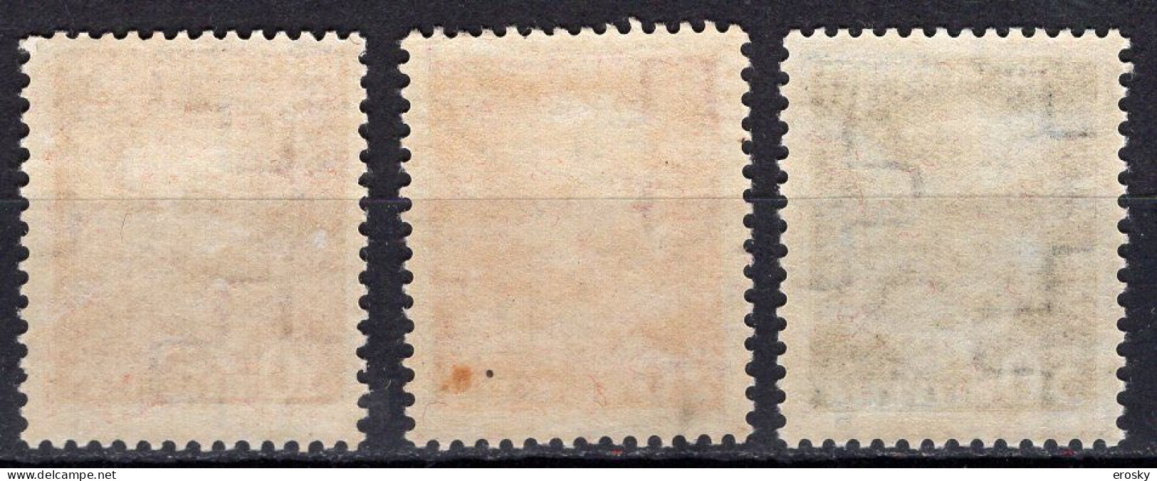 T3317 - SUISSE SWITZERLAND Yv N°260/62 ** Tache Sur 261 - Unused Stamps