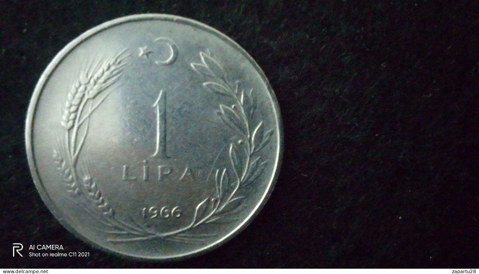 TÜRKİYE - 1966--   1  LİRA     - XF- - Turquia