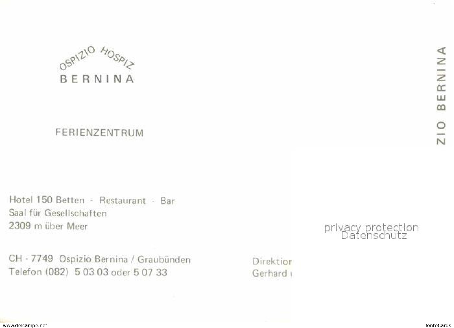 12682180 Ospizio Bernina Hotel Bernina Ospizio Bernina - Other & Unclassified