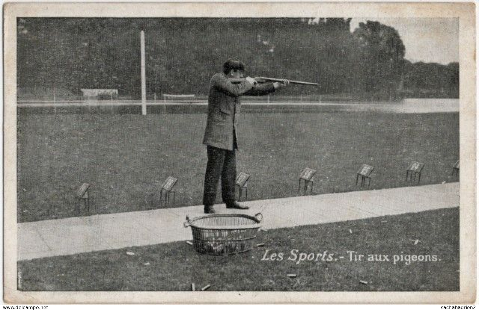 LES SPORTS. Tir Aux Pigeons - Waffenschiessen