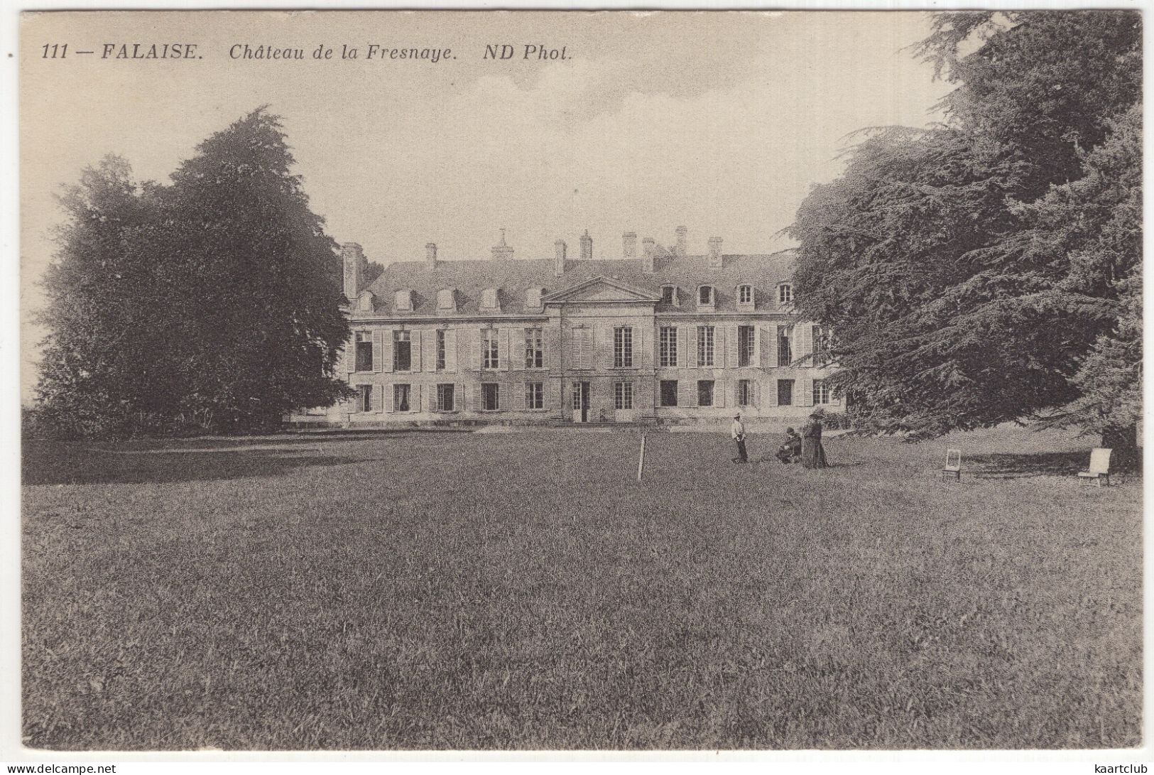 111 - Falaise. - Chateau De La Fresnaye.  ND Phot. - (France) - Falaise