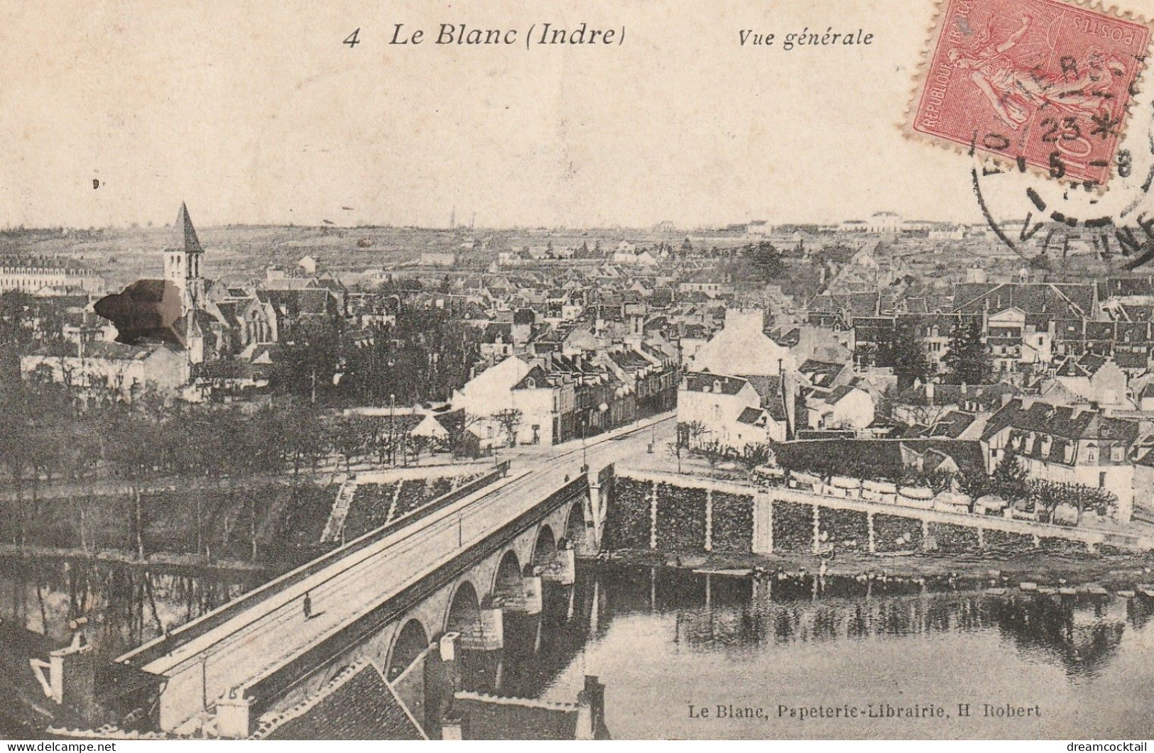 36 LE BLANC. Vue Générale 1905 - Le Blanc