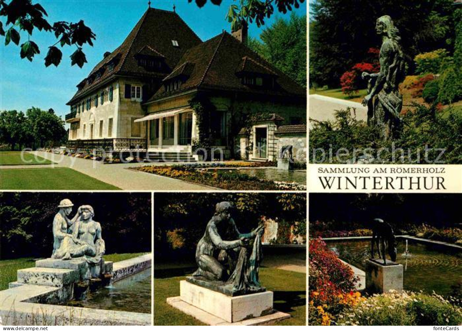 12680661 Winterthur ZH Haus Am Roemerholz Antoine Bourdelle La Vorce Daphnis Und - Autres & Non Classés