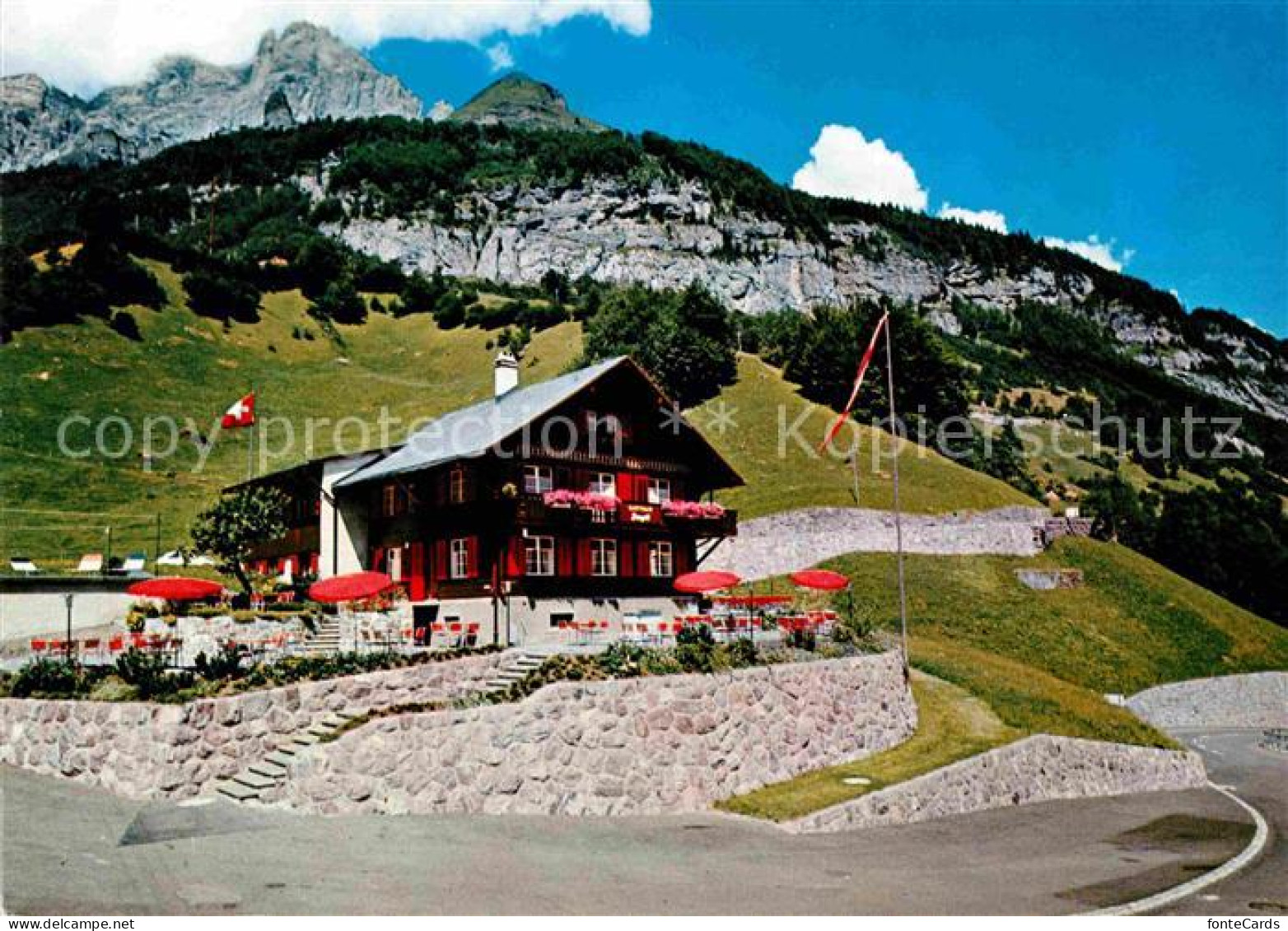 12678623 Linthal Glarus Gasthaus Bergli Am Klausenpass Alpen Linthal - Otros & Sin Clasificación