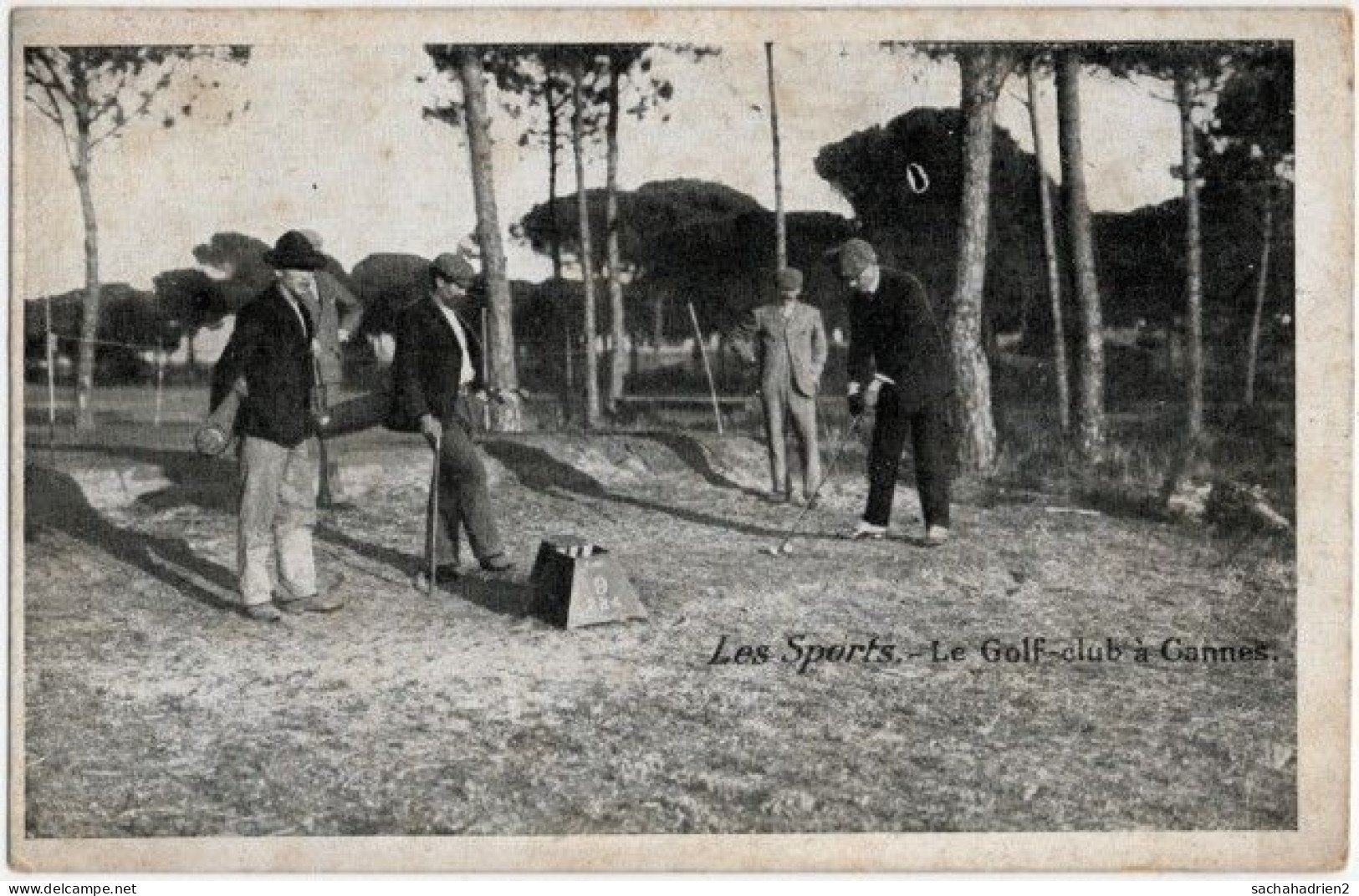 LES SPORTS. Le Golf-club à Cannes - Golf