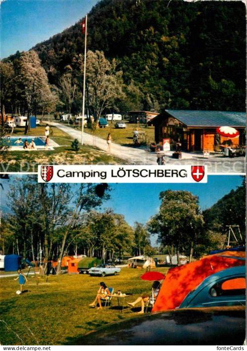 12678451 Niedergesteln Steg Camping Loetschberg Niedergesteln - Andere & Zonder Classificatie