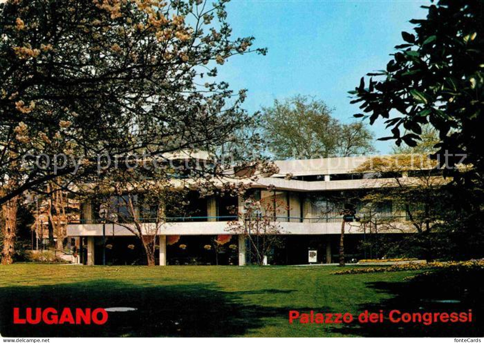 12678424 Lugano TI Palazzo Dei Congressi Lugano - Autres & Non Classés