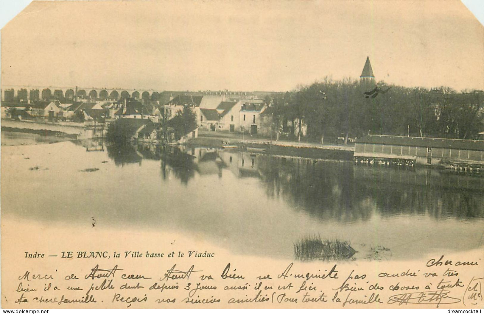 36 LE BLANC. Viaduc 1902 - Le Blanc