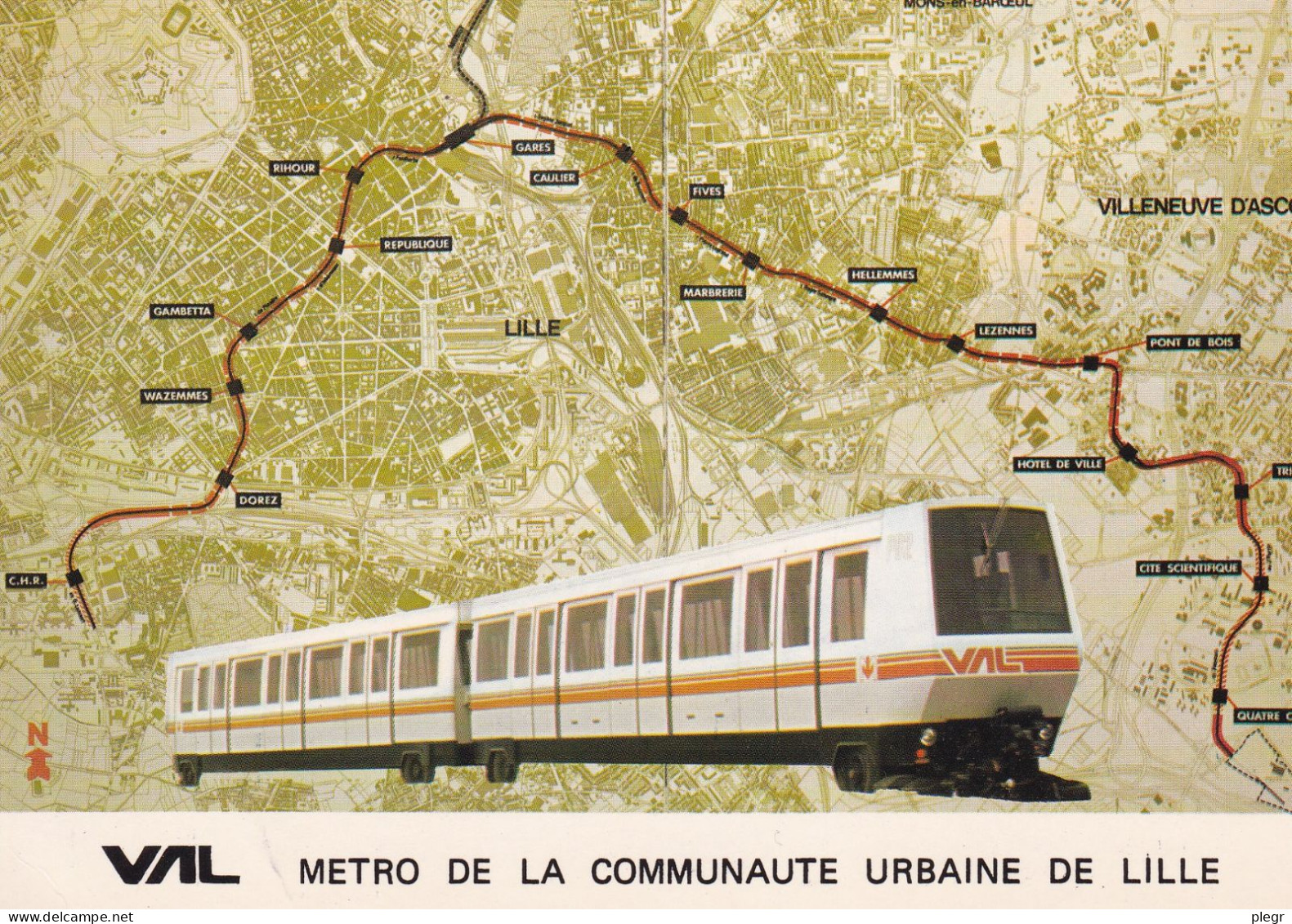 0-59350 02+15 - LILLE - LOT DE 7 CARTES - Lille