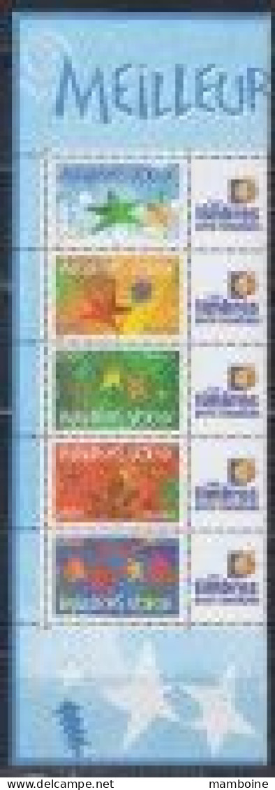 France  2000  Personnalisé  N° 3722A / 3726A  Neuf  XX Meilleurs Voeux - Unused Stamps