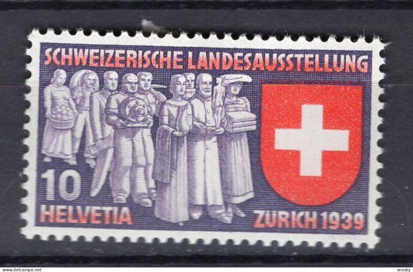 T3330 - SUISSE SWITZERLAND Yv N°326 * - Ungebraucht