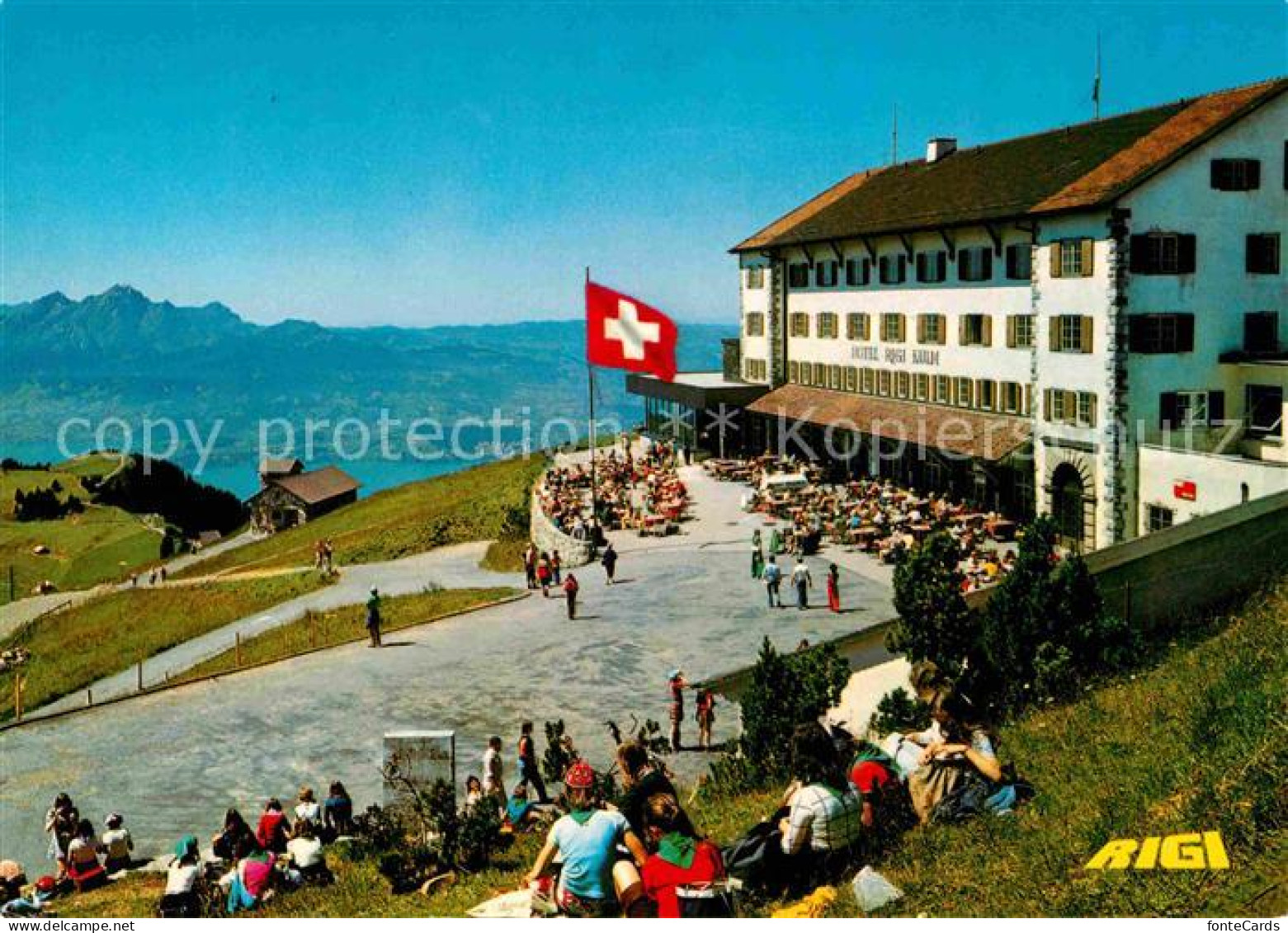 12678074 Rigi Kulm Hotel Rigi Kulm Vierwaldstaettersee Und Pilatus Rigi Kulm - Other & Unclassified