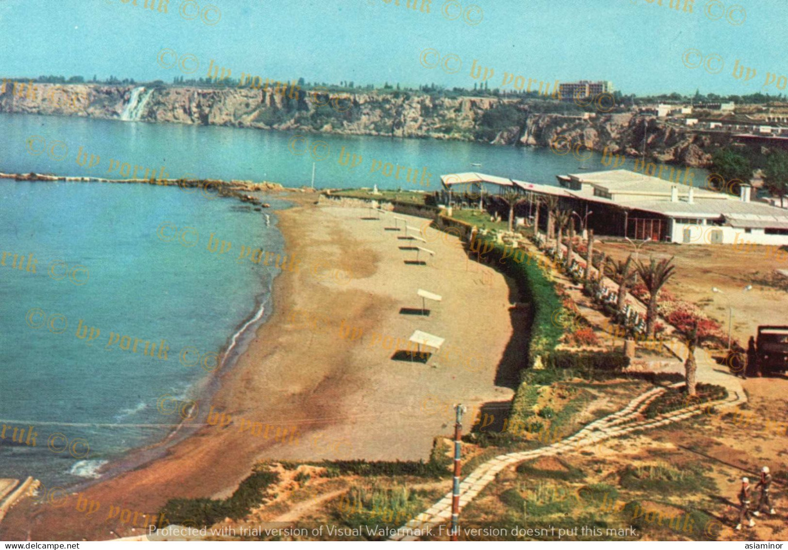 Postcard - 1970/80 - 10x15 Cm. | Türkiye, Antalya - Karpuzkaldıran Military Rest Camp * - Turchia