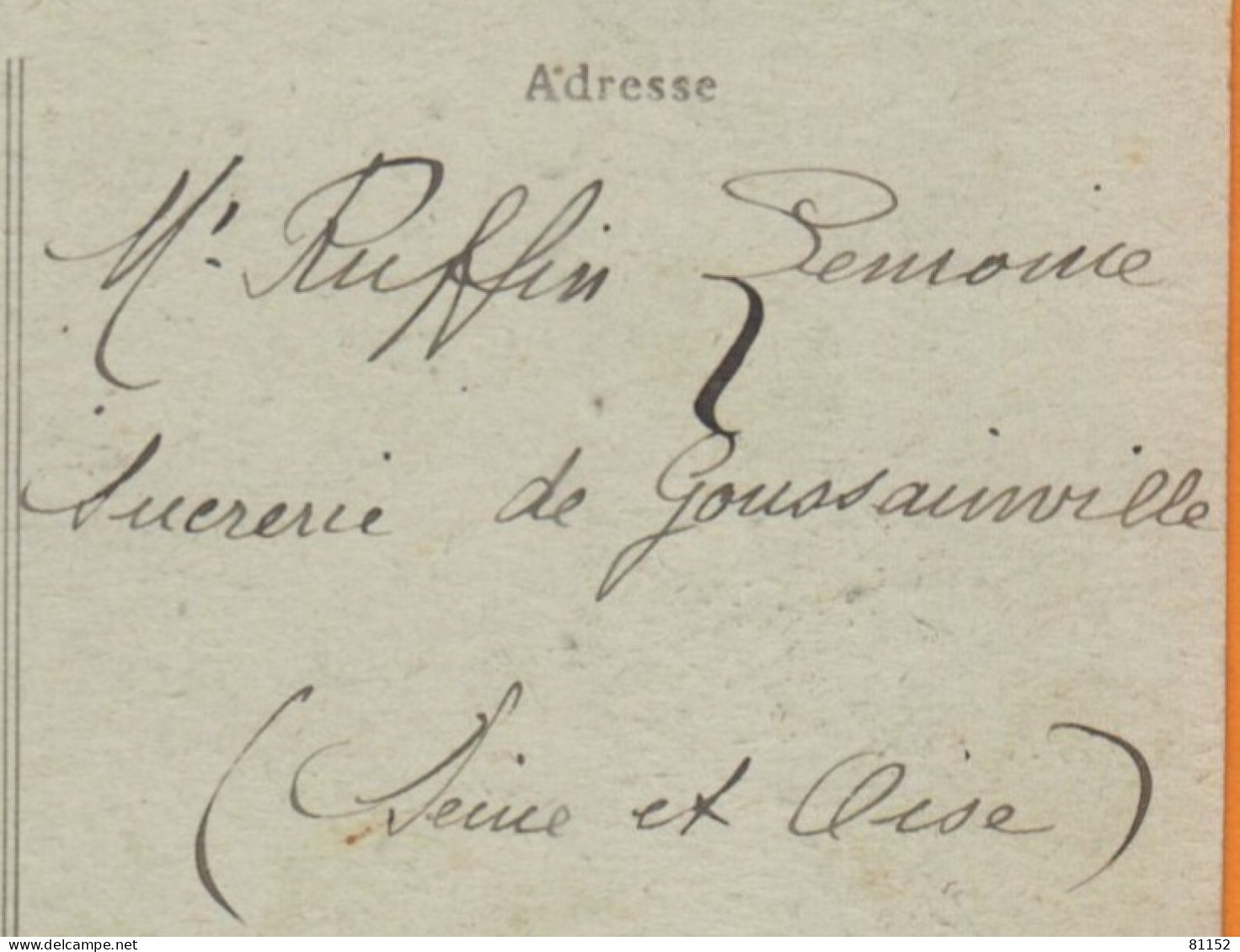 CPA Catastrophe De LA COURNEUVE  1918 Postée à ST-DIZIER En 1921 Pour La Sucrerie De GOUSSAINVILLE Avec 3 Semeuses - La Courneuve