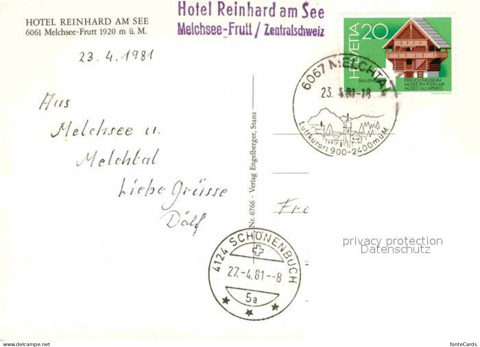 12677371 Melchsee-Frutt Hotel Reinhard Am See Melchsee-Frutt - Sonstige & Ohne Zuordnung