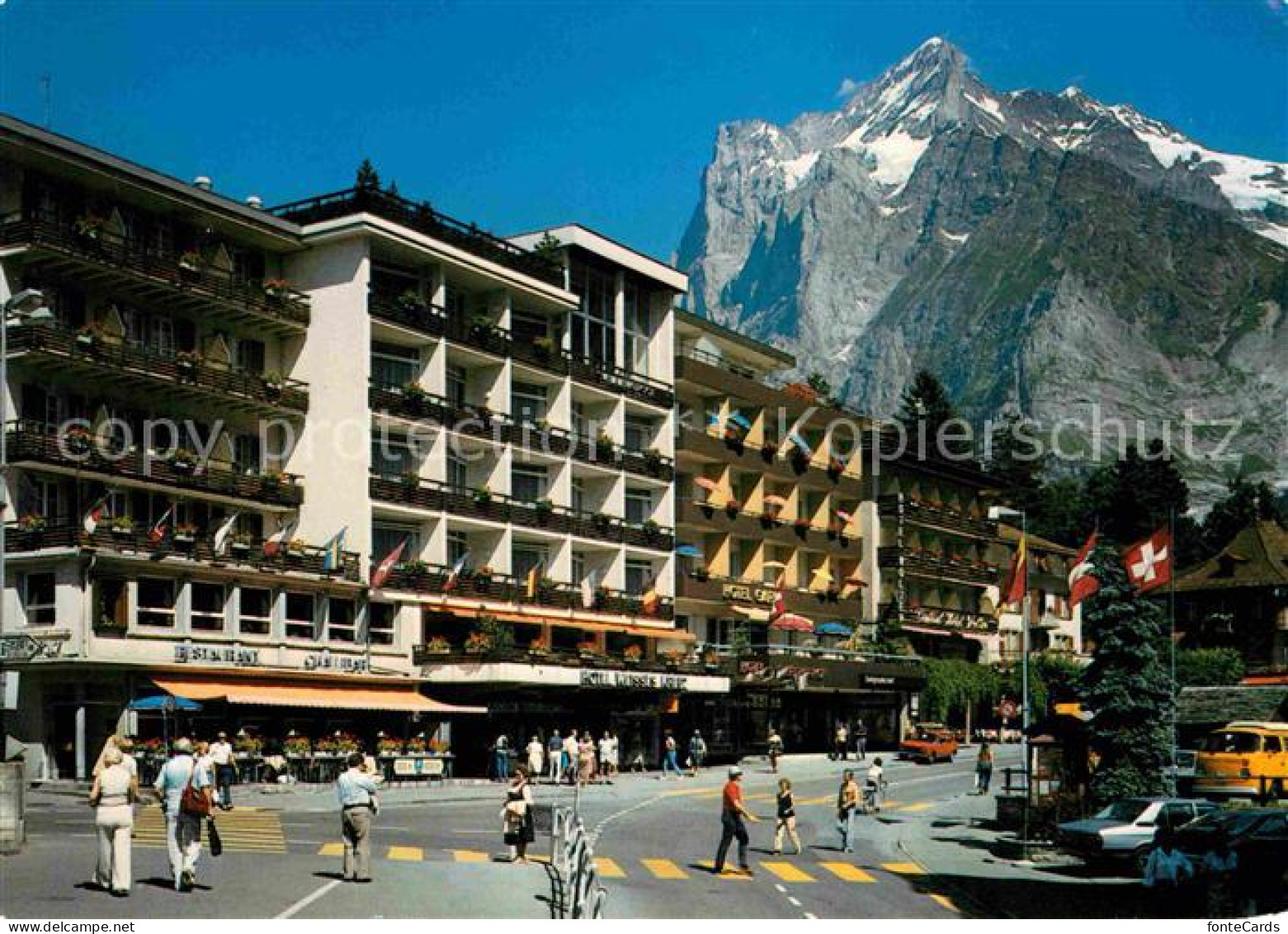 12677360 Grindelwald Ortspartie Mit Wetterhorn Grindelwald - Otros & Sin Clasificación