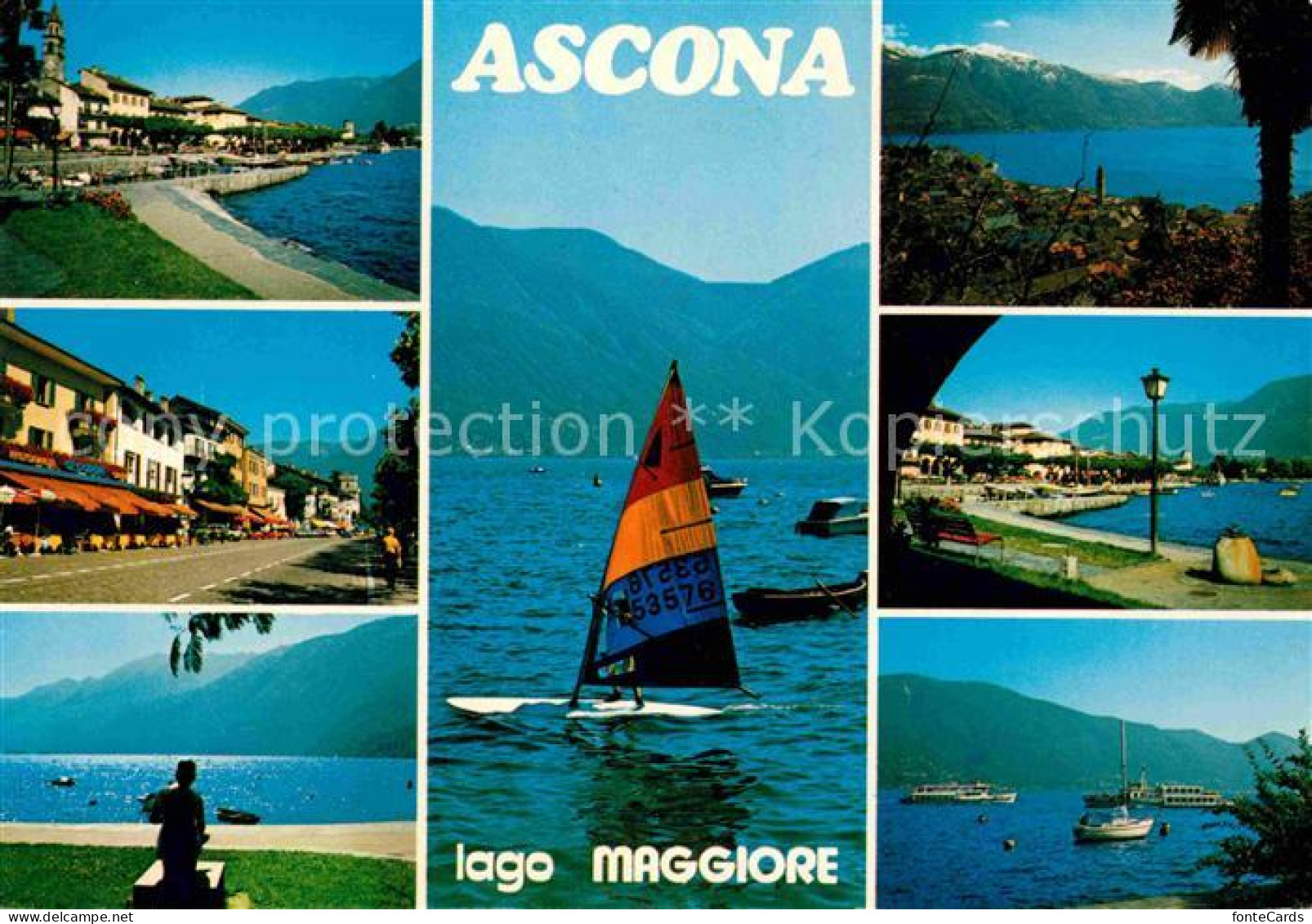 12677348 Ascona Lago Maggiore Ortspartien Seepartien Ascona - Other & Unclassified