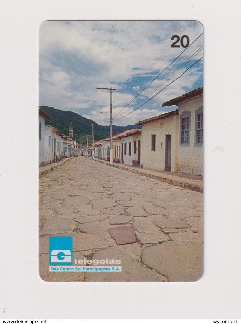 BRASIL -   Street In Goias Inductive Phonecard - Brésil