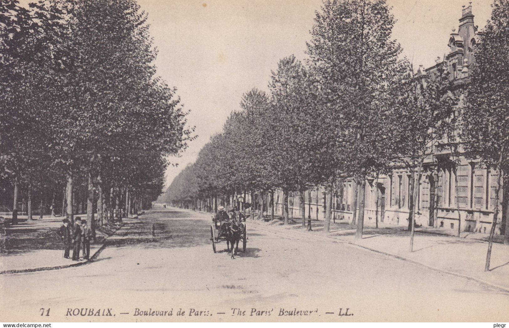 1-59512 01 02+16 - ROUBAIX - BOULEVARD DE PARIS - Roubaix