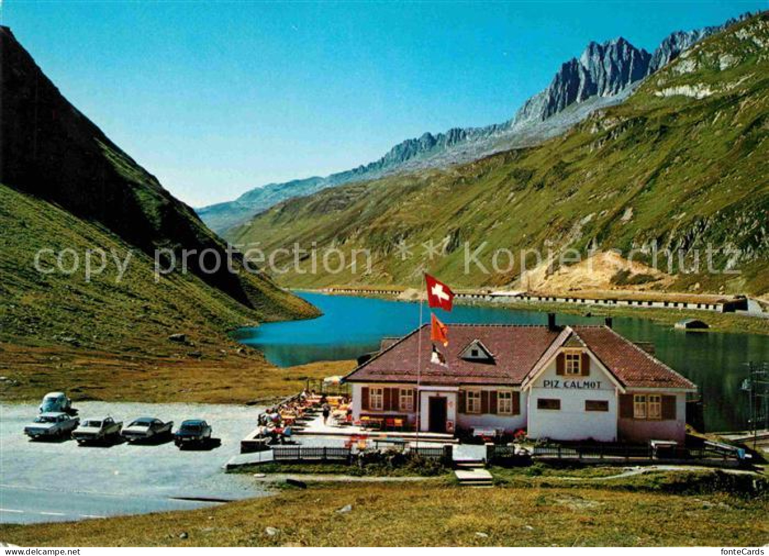 12677081 Oberalppass Restaurant Piz Calmot Oberalppass - Altri & Non Classificati