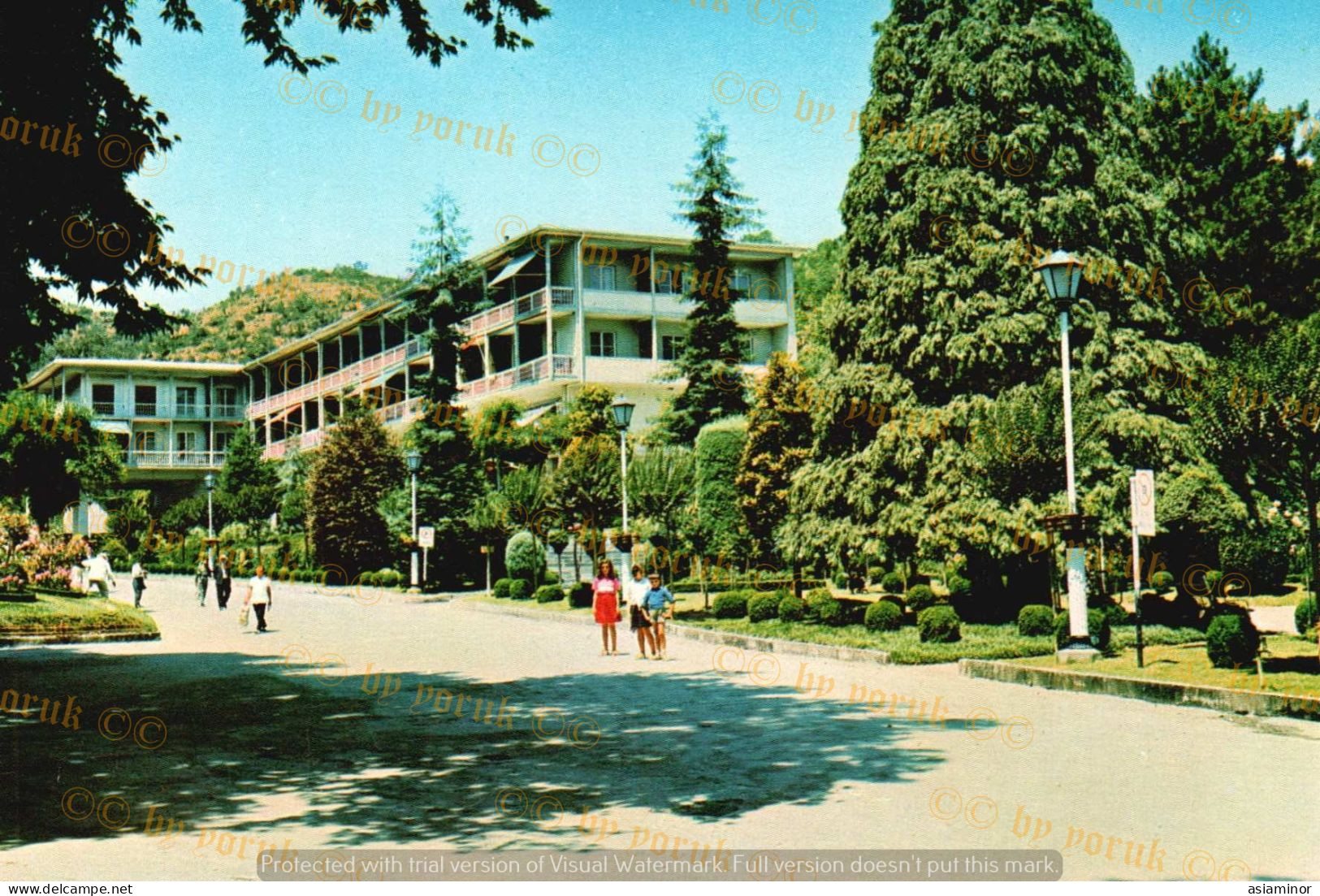 Postcard - 1970/80 - 10x15 Cm. | Turkey, Yalova - A View From The Thermal Hotel. * - Turquie