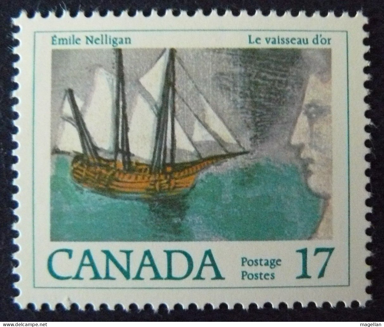 Canada Yv. 403 - 705 - 870 - 1077 - 1642 Neufs ** (MNH) - Bateaux - Voiliers (voir Description) - Boten